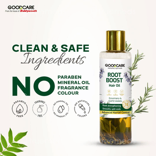 Goodcare Root Boost Rosemary & Curry Leaves Hair Oil 100ml